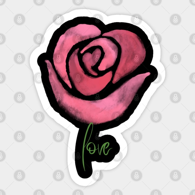 love - valentines day Sticker by Heawonshop